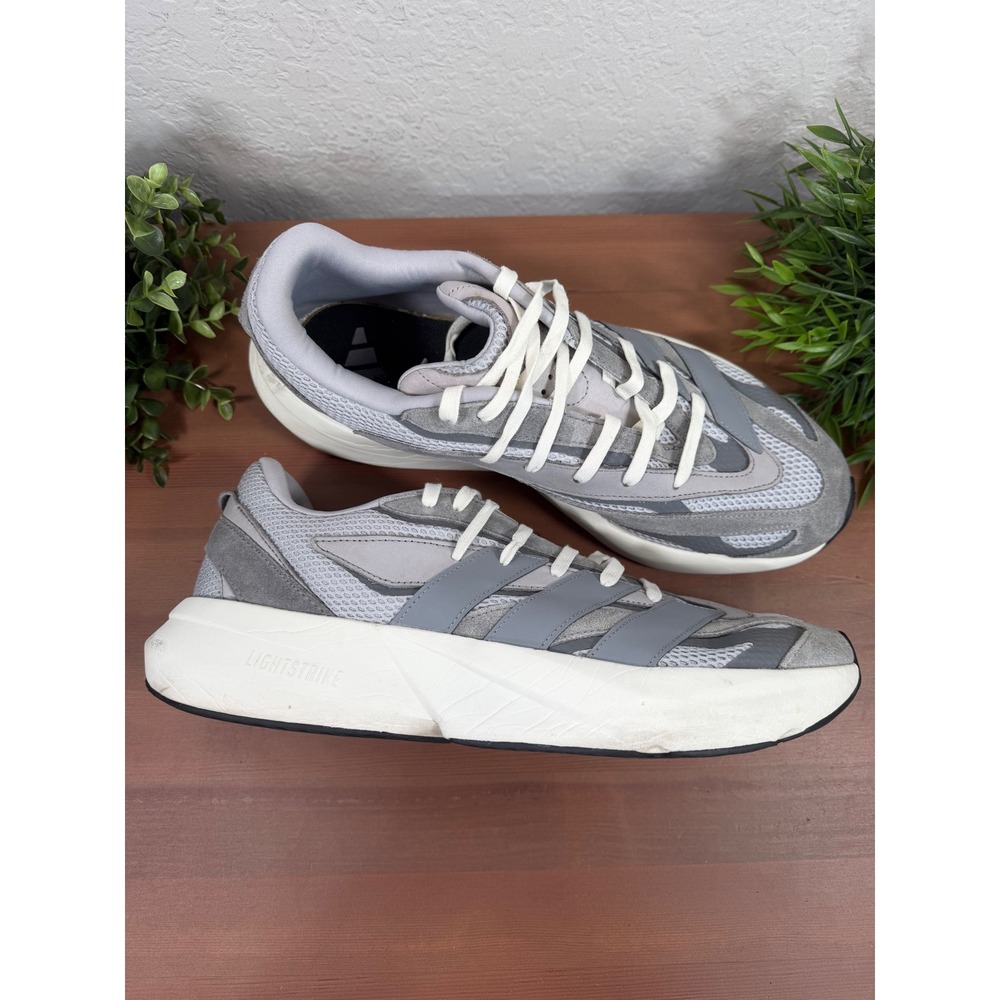 Adidas Mens Lightblaze Lifestyle Running Shoes Size 12